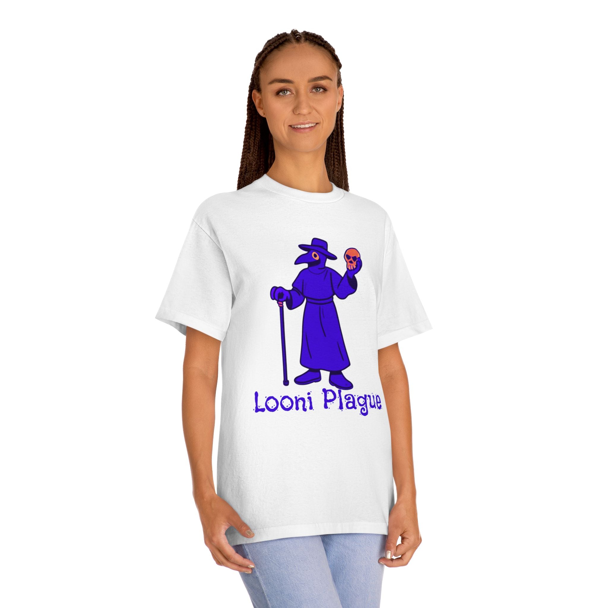Plague Doctor Graphic Tee — "Looni Plague" Shirt